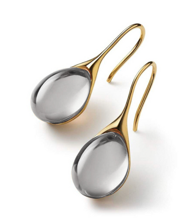 Crystal drop earrings "Cocktail Hour" – Elegant & refined