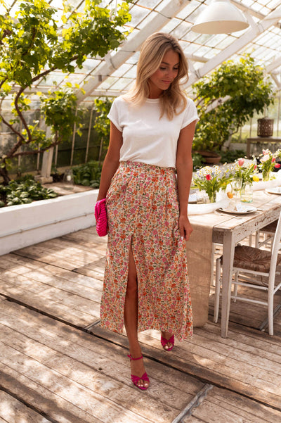 Lightweight split skirt "Sunday Picnic" – Soft & sophisticated