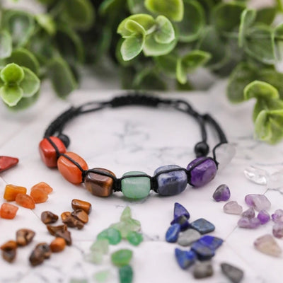 Natural Magic Stones Wealth Bracelet "Weekend Getaway" – Elegant & refined