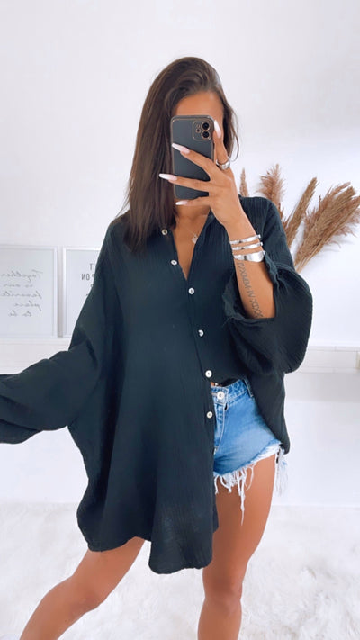 Muslin blouse "Sunday Picnic" – Soft & sophisticated