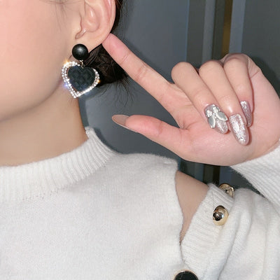 Gold earrings "Romantic Dinner" – Elegant & refined