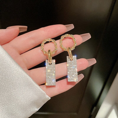 Sterling silver earrings "Cocktail Hour" – Elegant & refined