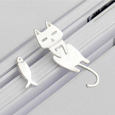Silver Climbing Kitty Earring "City Brunch" – Chic & casual