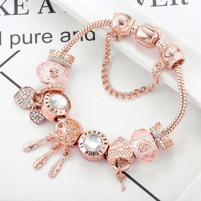 Sterling silver bracelet "Sunset Soirée" – Elegant & refined