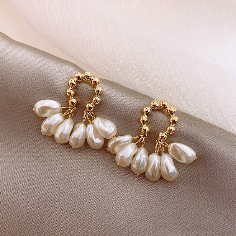 Baroque pearl earrings "Cocktail Hour" – Elegant & refined