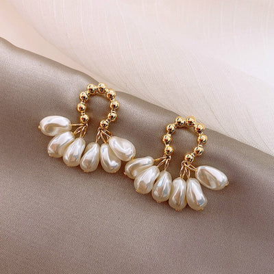 Baroque pearl earrings "Cocktail Hour" – Elegant & refined