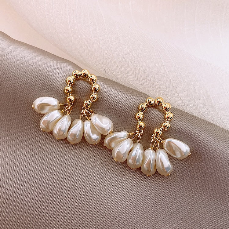 Baroque pearl earrings "Cocktail Hour" – Elegant & refined