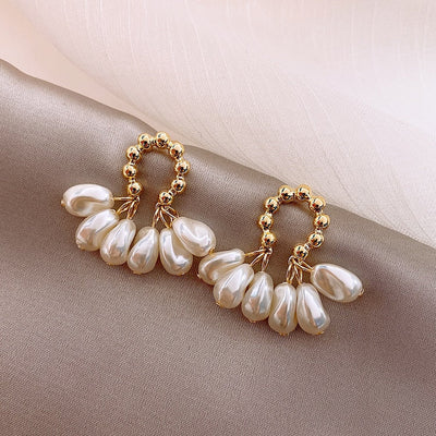 Baroque pearl earrings "Cocktail Hour" – Elegant & refined