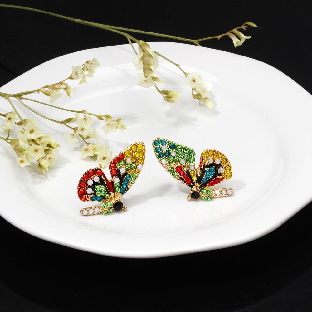 Butterfly earrings "Cocktail Hour" – Elegant & refined