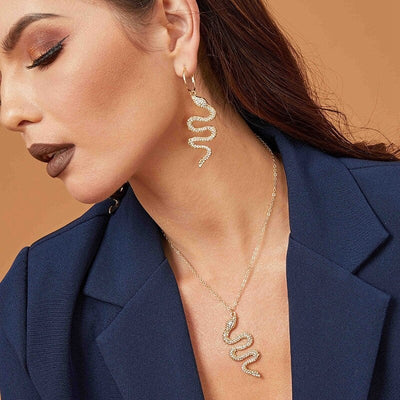 Gold pendant "Romantic Dinner" – Elegant & refined