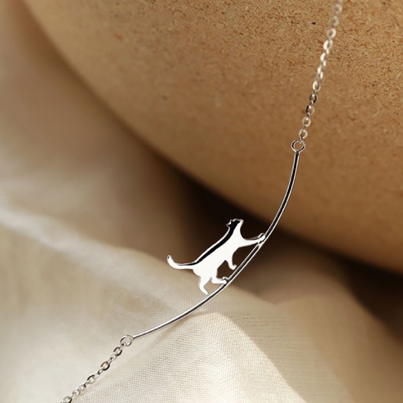 Silver necklace "Sunday Picnic" – Charming & playful
