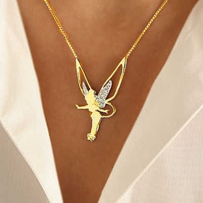 Sterling silver and gold necklace "Garden Party" – Elegant & refined