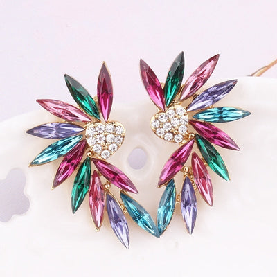 Heart Wings Earrings "Cocktail Hour" – Elegant & refined