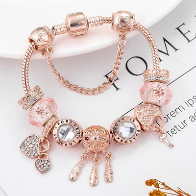 Sterling silver bracelet "Sunset Soirée" – Elegant & refined