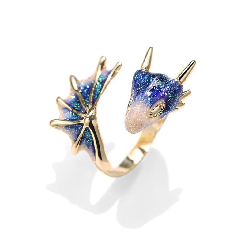 Silver dragon ring "Romantic Dinner" – Elegant & refined