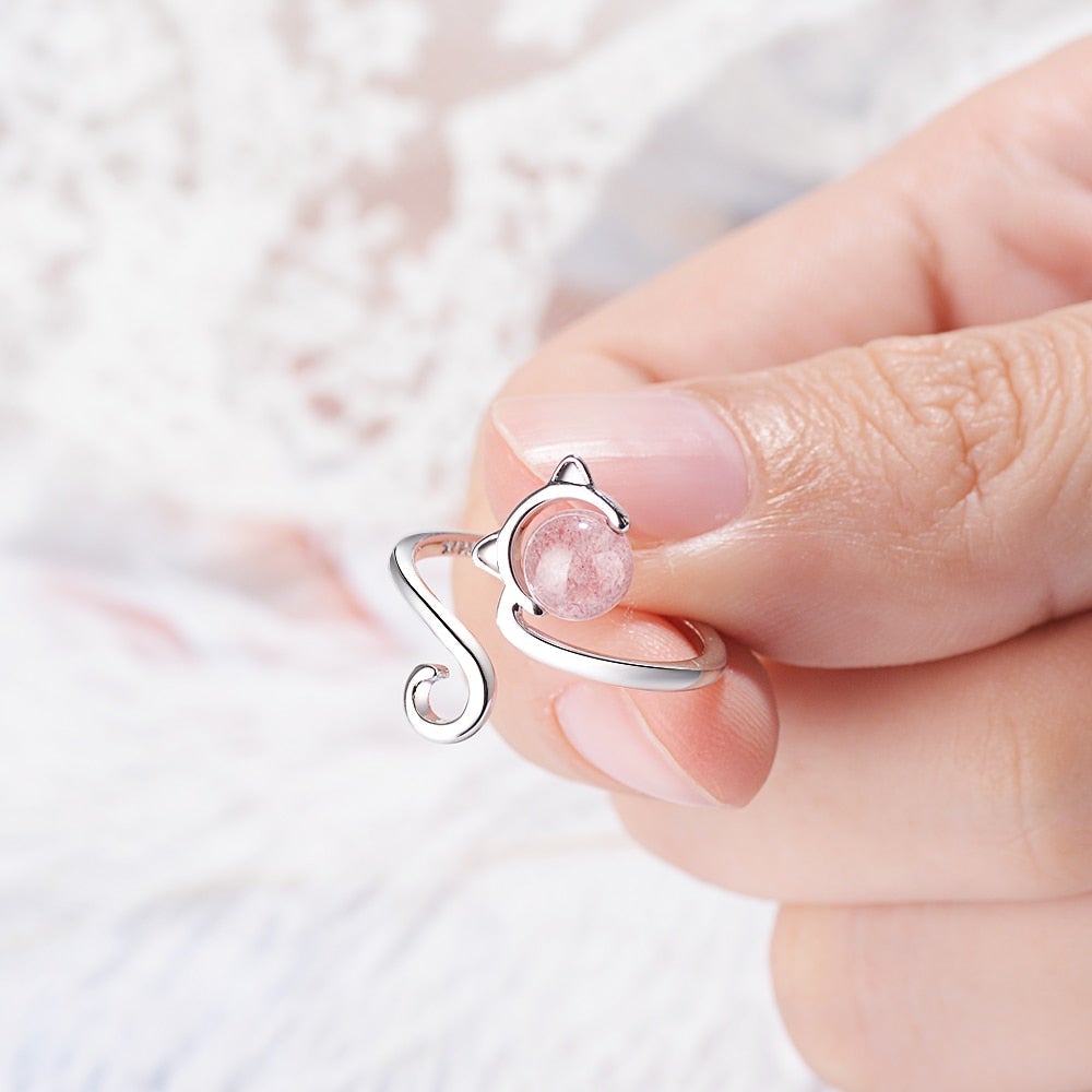 Sterling silver ring "Garden Party" – Elegant & refined