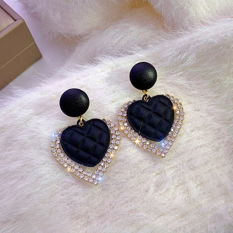 Gold earrings "Romantic Dinner" – Elegant & refined