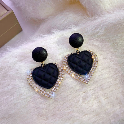 Gold earrings "Romantic Dinner" – Elegant & refined