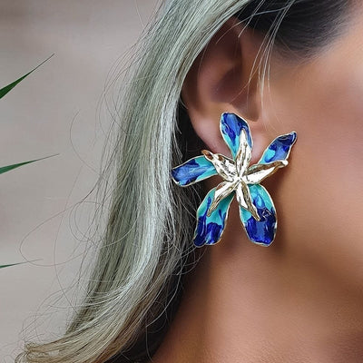 Gold earrings "Garden Party" – Timeless & chic