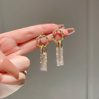 Sterling silver earrings "Cocktail Hour" – Elegant & refined