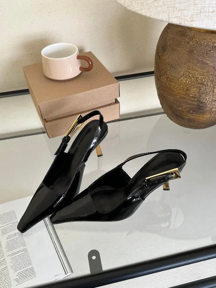 Slingback heels "Cocktail Hour" – Elegant & refined