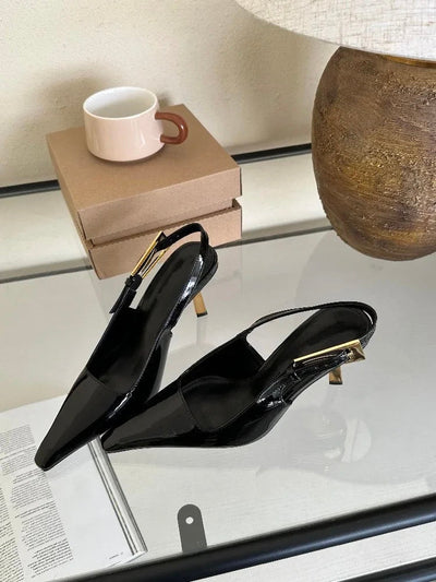 Slingback heels "Cocktail Hour" – Elegant & refined