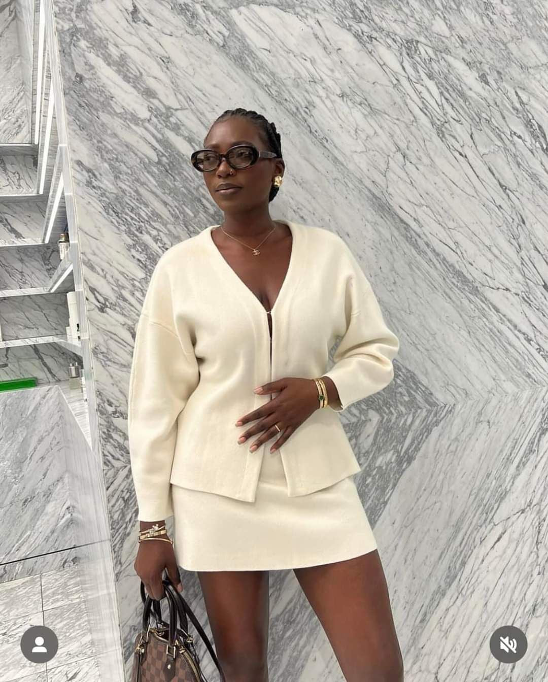 Luxe blazer and skirt set "Cocktail Hour" – Elegant & refined