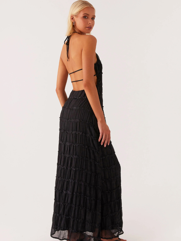 Silk dress "Garden Party" – Elegant & refined