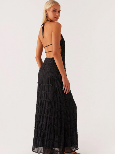 Silk dress "Garden Party" – Elegant & refined