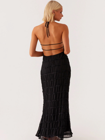 Silk dress "Garden Party" – Elegant & refined