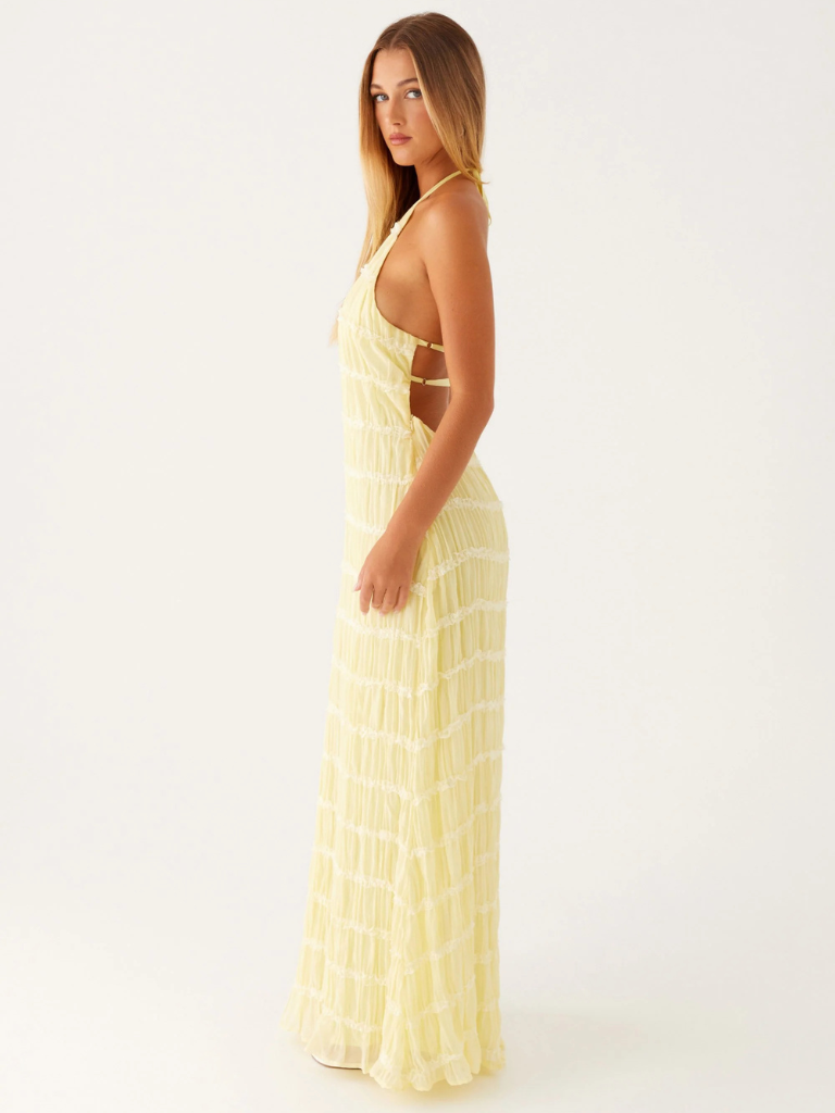 Silk dress "Garden Party" – Elegant & refined