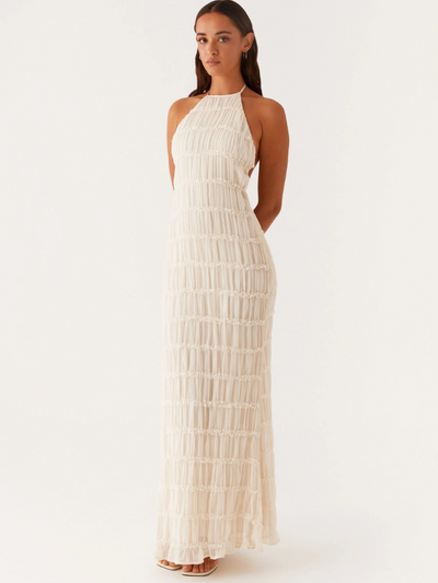 Silk dress "Garden Party" – Elegant & refined