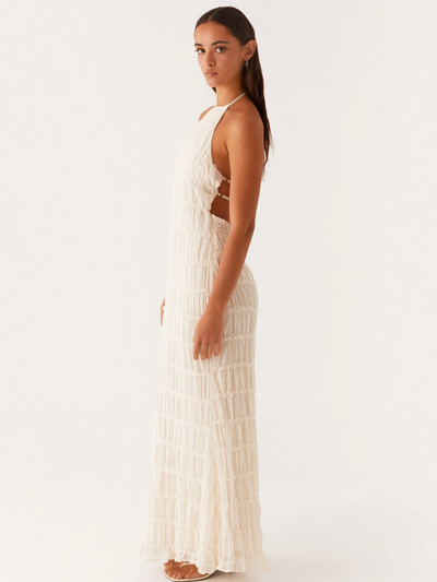 Silk dress "Garden Party" – Elegant & refined