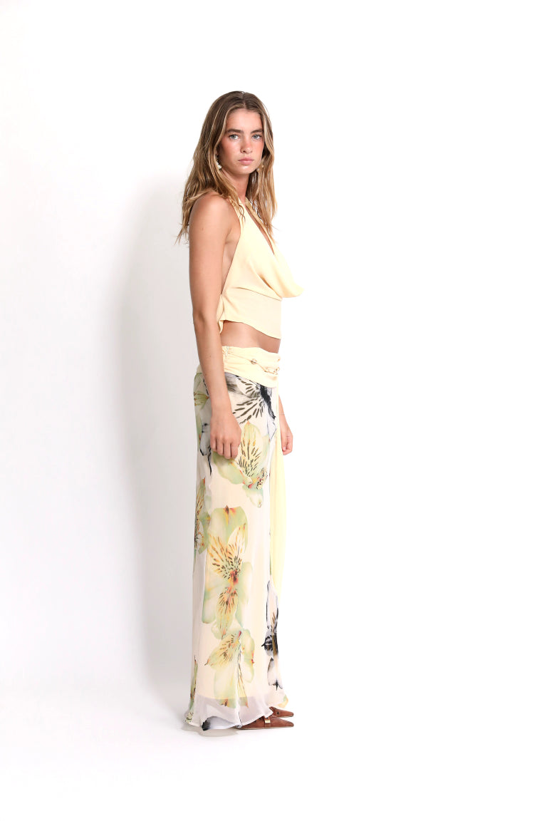Cotton maxi dress "Sunset Soirée" – Elegant & refined