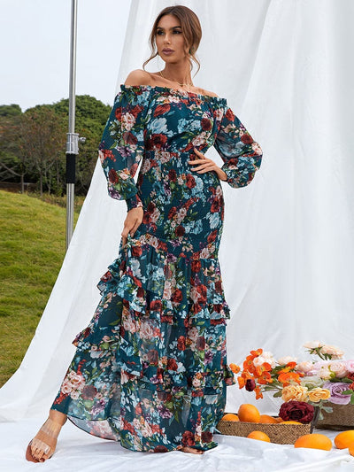 Chiffon dress "Garden Party" – Fresh & feminine