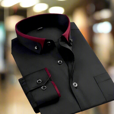 Cotton shirt "Friends Catch-Up" – Timeless & chic