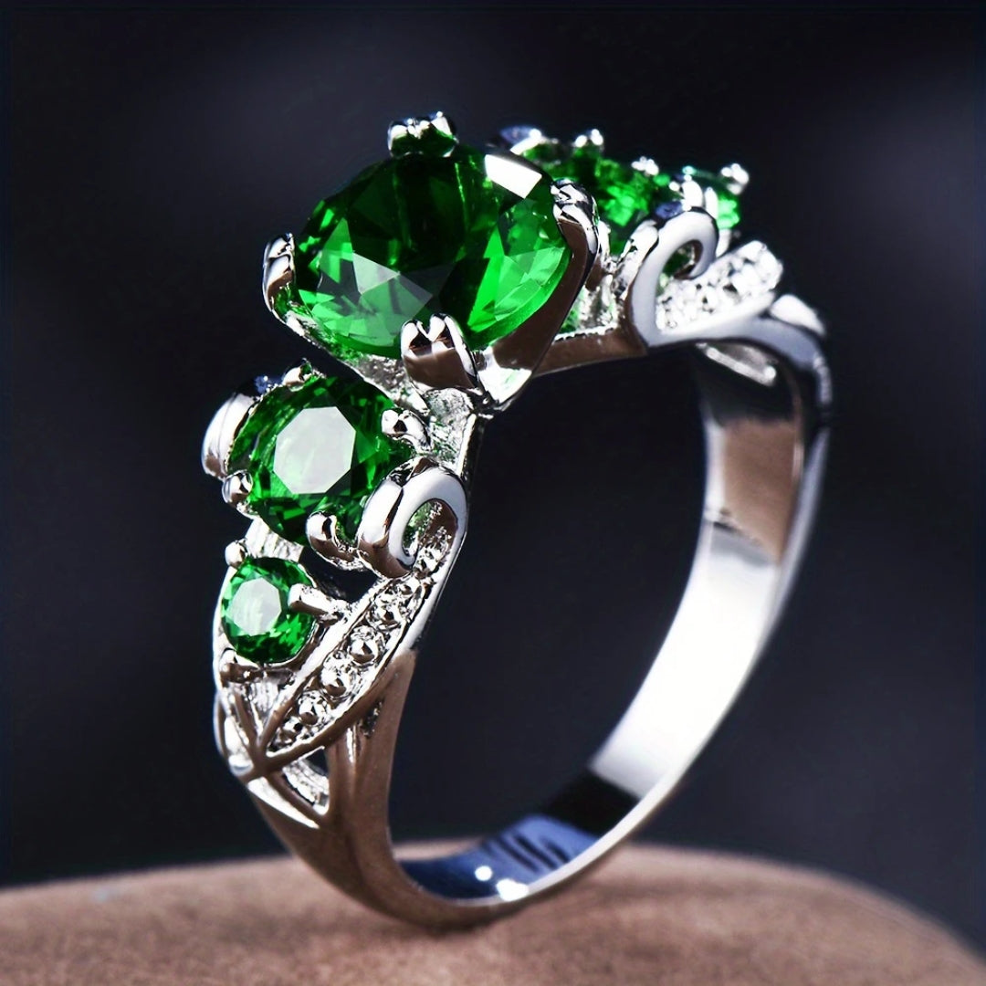 Bright silver ring "Weekend Getaway" – Elegant & refined