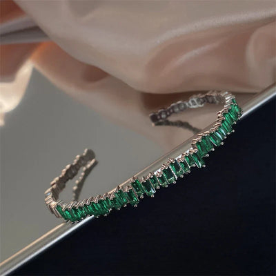 Milena Elegance Emerald Ring