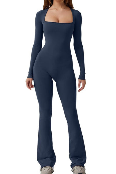 Bodyfit jumpsuit "Sunrise Yoga" – Elegant & refined