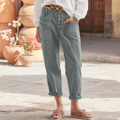 Cotton pants "Lazy Sunday" – Chic & casual