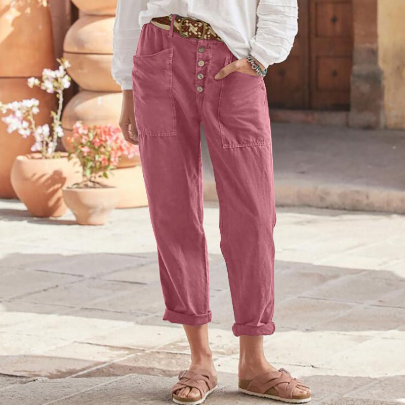 Cotton pants "Lazy Sunday" – Chic & casual