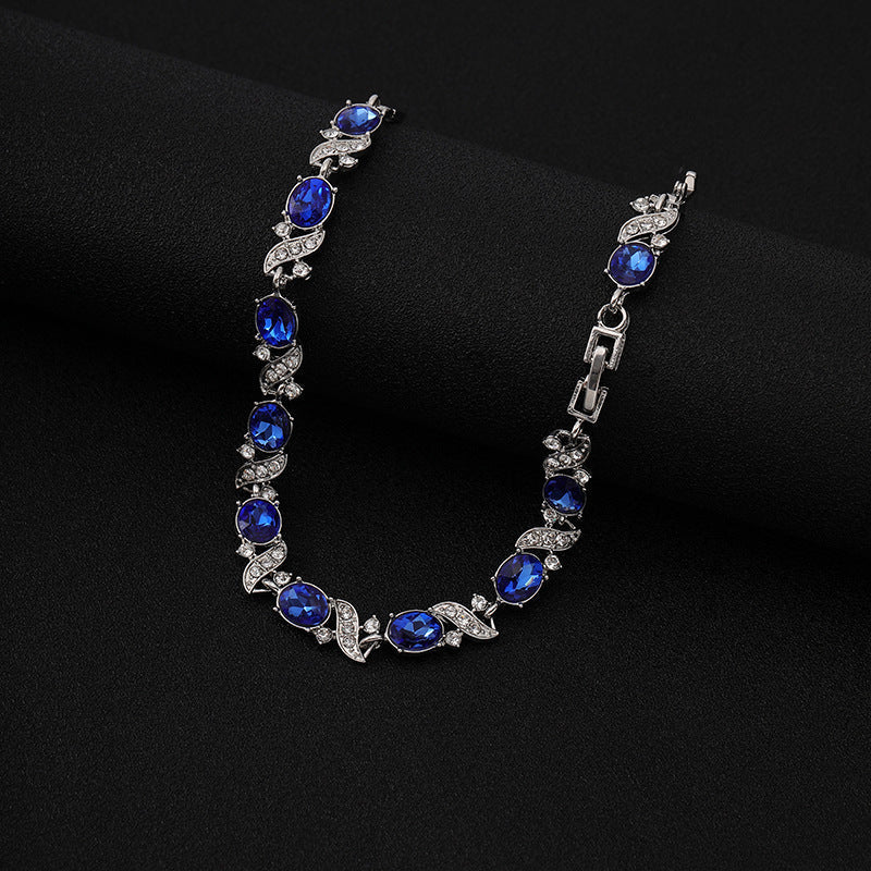 Celestial Jade Blue Bracelet