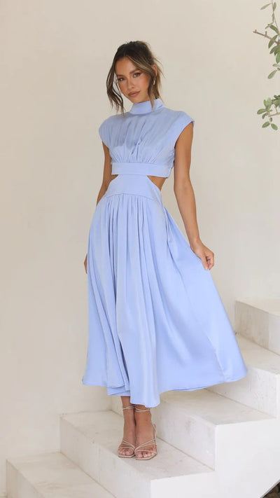Silk dress "Garden Party" – Fresh & feminine