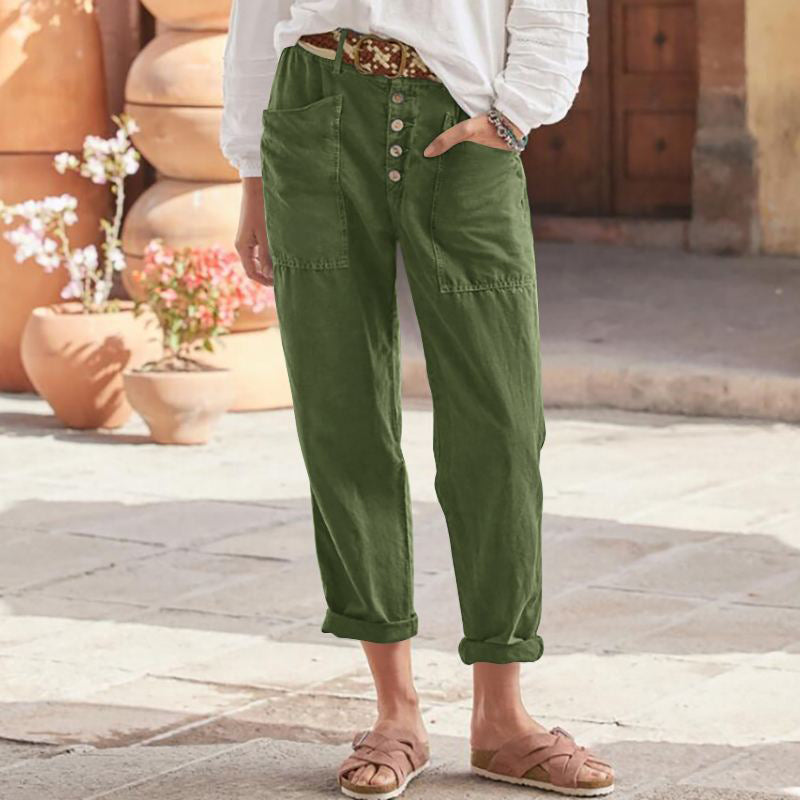 Cotton pants "Lazy Sunday" – Chic & casual
