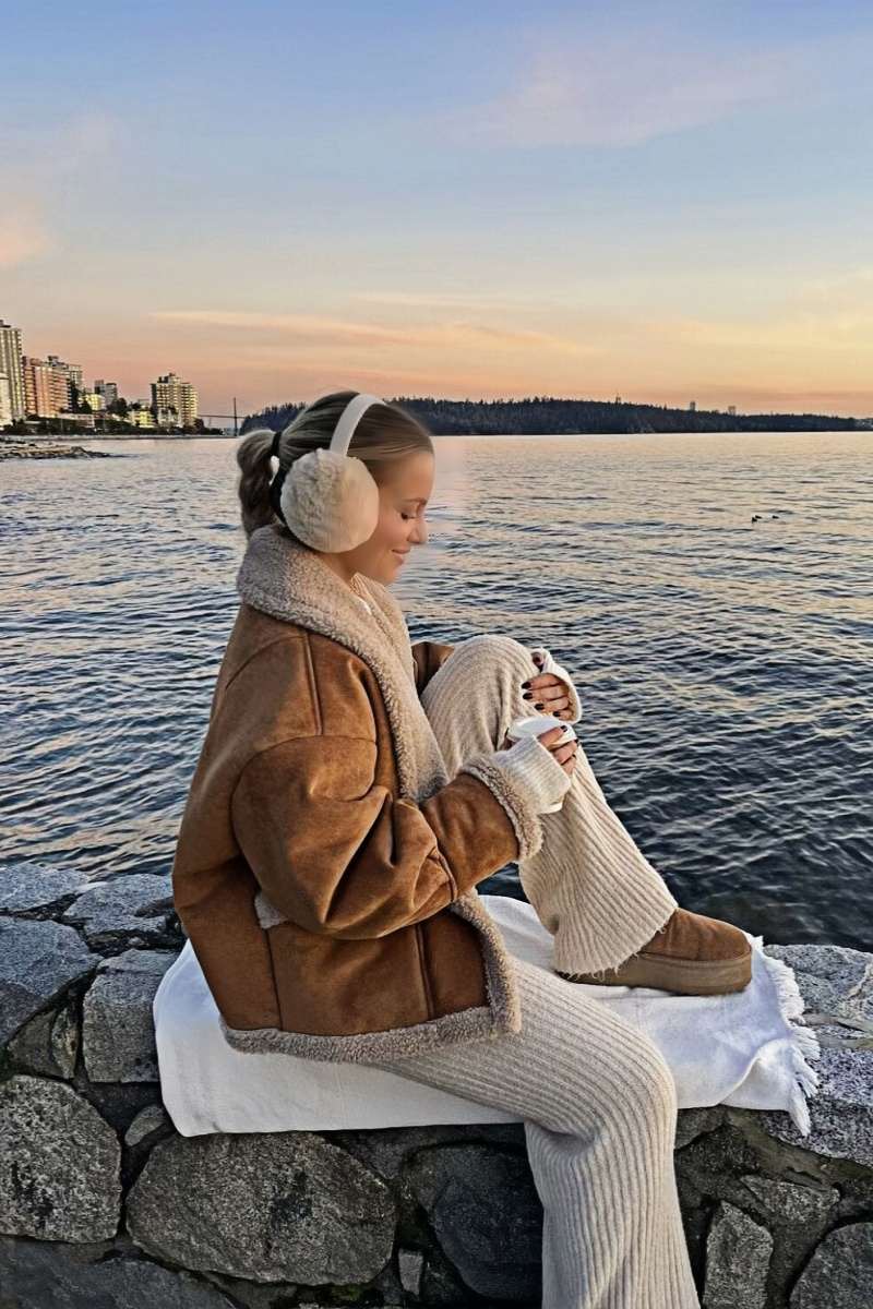 Fleece jacket "Weekend Getaway" – Soft & sophisticated