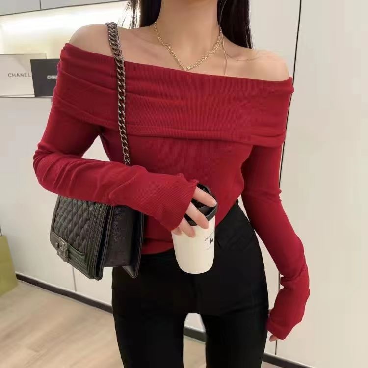 Linen off-shoulder top "Sunset Soirée" – Fresh & feminine