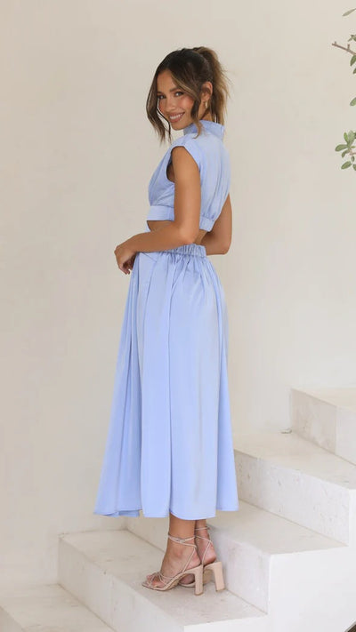Silk dress "Garden Party" – Fresh & feminine