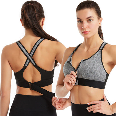 Daisy | Supportive Sports Bra with Front Closure