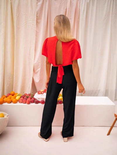 Silk blouse "Garden Party" – Elegant & refined