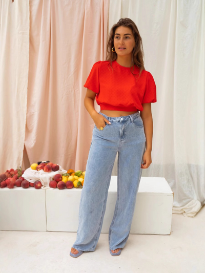 Silk blouse "Garden Party" – Elegant & refined